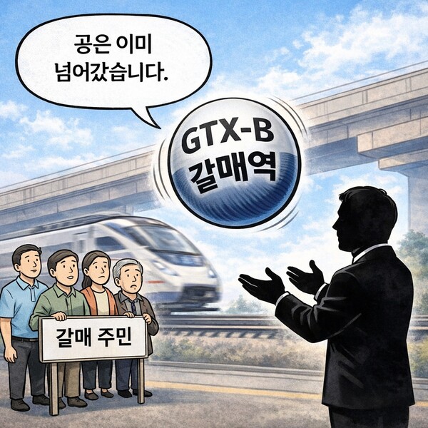 [중앙AI만평] 정차 없는 역.