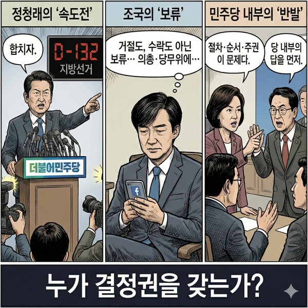 [중앙AI만평] 결정은 누가, 어떻게 하는가.