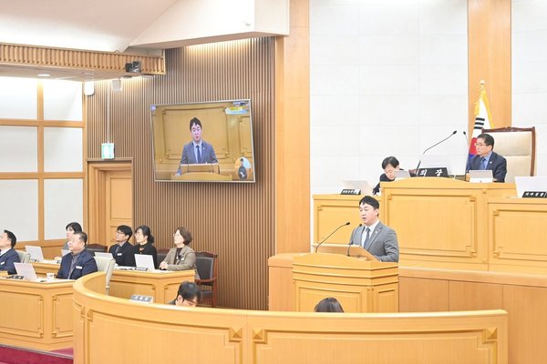 본회의 5분발언 사진 파주시 제공
