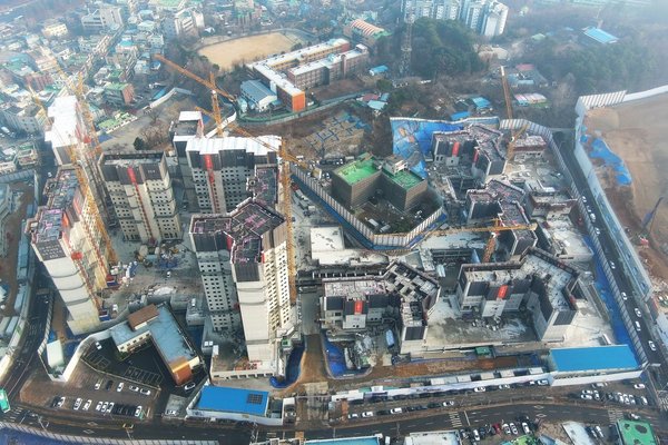 북변3구역 재개발사업 공사