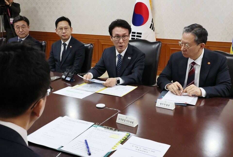 정성호 법무부 장관이 26일 6·3 지방선거를 앞두고 가짜뉴스에 대한 강력 대응 방침을 밝혔다. (사진=정성호 법무부 장관 페이스북)