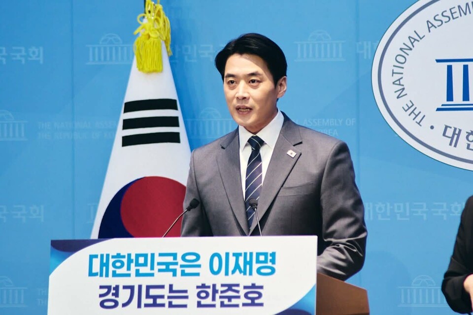 한준호 더불어민주당 국회의원(경기 고양시 을)이 2일 오후 자신의 페이스북을 통해 경기도지사 경선 후보로 확정됐다고 밝혔다. (사진=한준호 의원 페이스북)