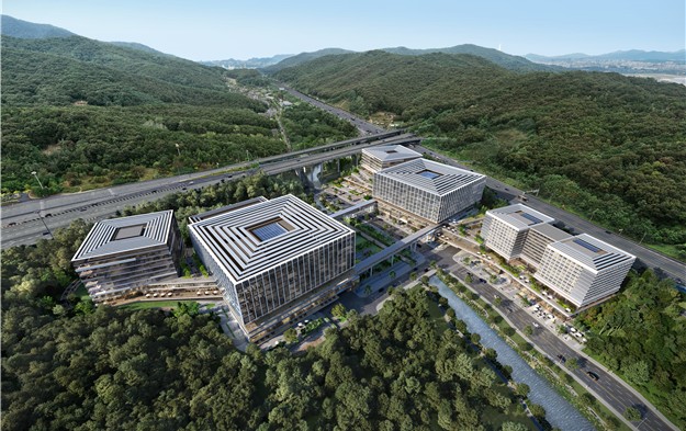 경기도가 메모리 반도체에 편중된 대한민국 반도체 산업 한계를 극복하기 위해 제3판교 테크노밸리를 반도체 설계 전문 기업인 ‘팹리스(Fabless)’ 중심의 핵심 산업 집적단지(클러스터)로 조성한다. 사진은 제3판교 조감도. (사진제공=경기도)