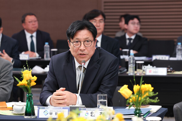 도성훈 인천시교육감은 26일 윈덤 그랜드 부산에서 열린 제107회 대한민국교육감협의회 총회에서 ‘AI 시대 교사 역량 강화 및 양성 체계 개선’을 제안했다. (사진제공=인천시교육청)