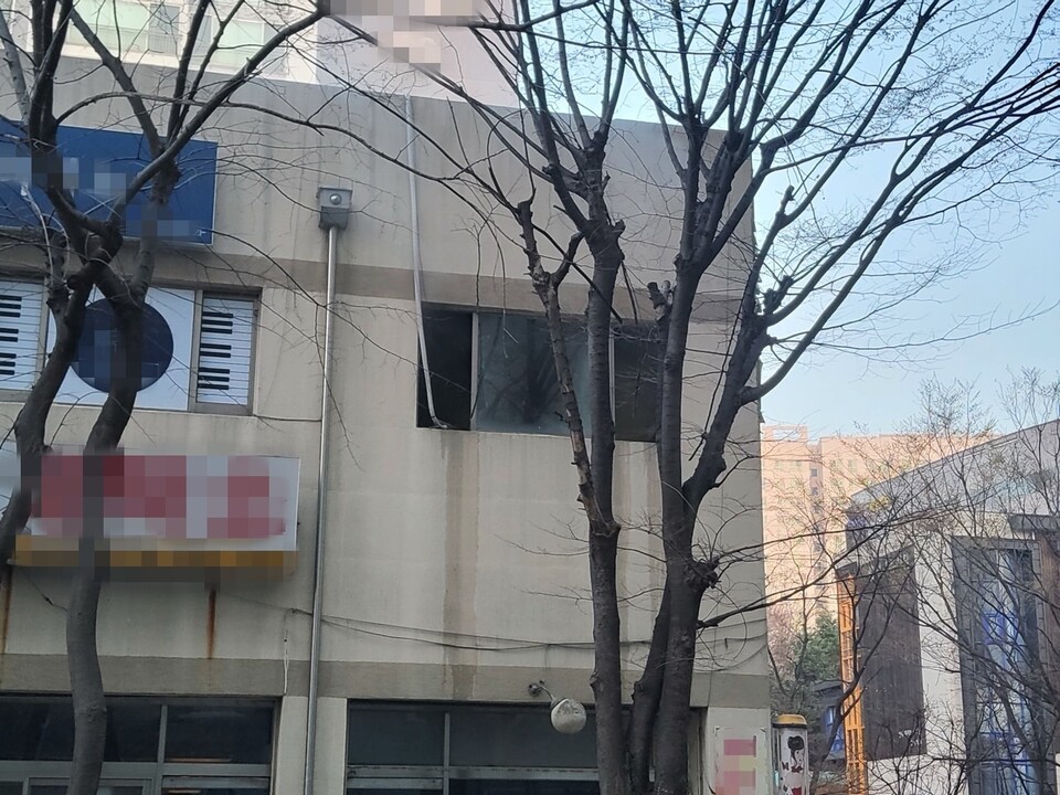2일 오전 김포시 풍무동 한 상가 내 동물 판매업체에서 불이 나 사육 중이던 도마뱀 약 50마리가 폐사했다. (사진제공=경기도북부소방재난본부)