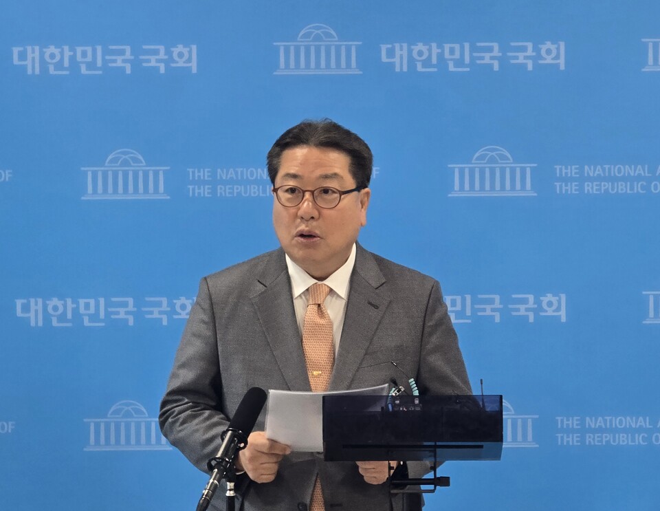 조광한 국민의힘 최고위원(남양주병 당협위원장)이 오는 6.3지방선거에서 경기도지사 경선 참여의사를 밝히고 출마를 공식 선언했다. (사진제공=조광한 사무실)