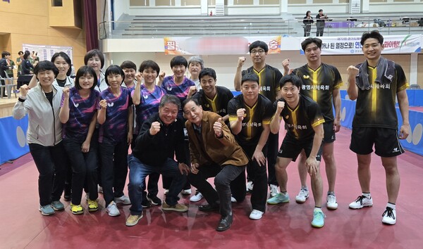 광명시체육회는가 지난 16~18일 열린 ‘제72회 경기도체육대회 2026 광주’ 2부 경기 중 탁구, 보디빌딩, 육상, 유도, 배드민턴, 검도 등 6개 종목에서 우승을 차지했다. (사진제공=광명시)