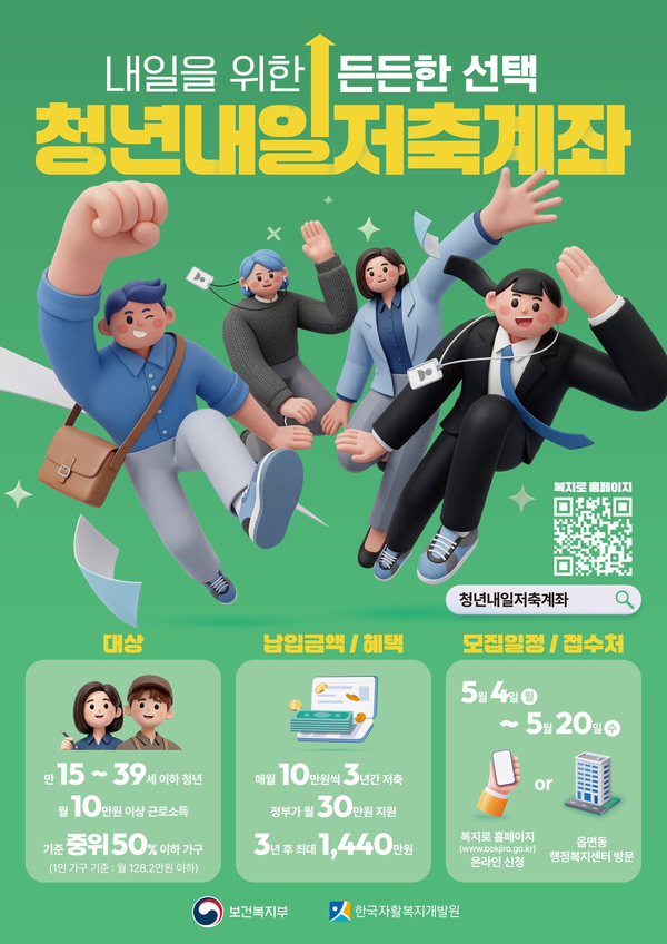 부평구, 자산형성지원‘청년내일저축계좌’ 신규 가입자 모집 (부평구 제공)