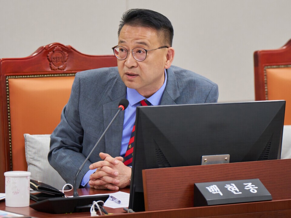 국민의힘 백현종 경기도의회 대표의원(구리1)이 경기도시공사(GH) 본사 구리시 이전 사업과 관련해 “중단이 아닌 현재진행형”이라고 밝혔다. (사진제공=백종현 도의원)