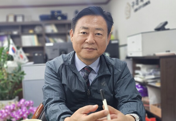 신동화 구리시장 당선인.사진=이건구 기자