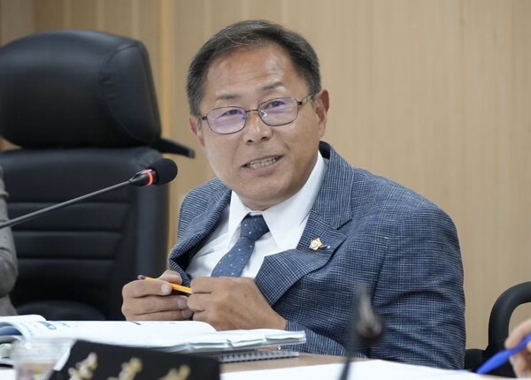 발언하는 정진호 동두천시의원. /출처= 정진호 사회관계망서비스(SNS)