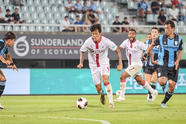 용인FC, 23일 충남아산 원정서 2연승 정조준 /사진제공=용인시