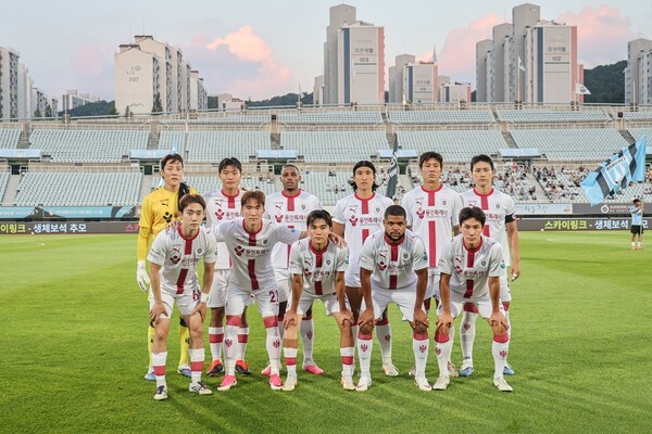 용인FC, 23일 충남아산 원정서 2연승 정조준 /사진제공=용인시