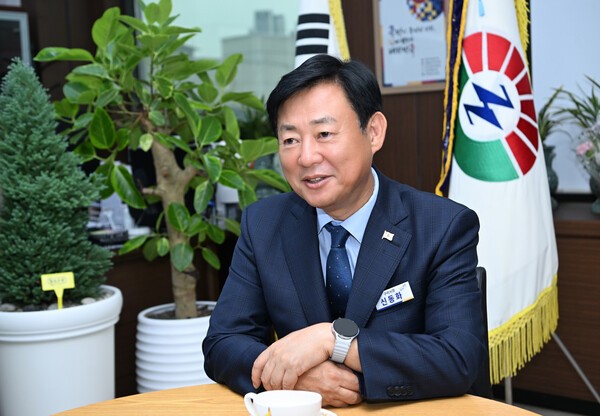 신동화 구리시장. /사진=이건구 기자