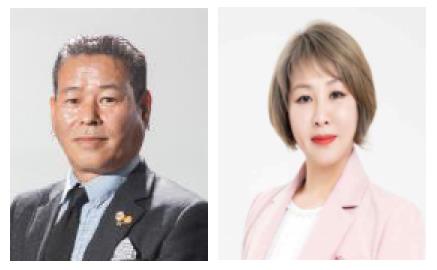  '수원 명장'에 선정된 신태민·최지영씨 (왼쪽부터).