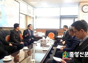 김선교 양평군수, 경기지방중소기업청에 전통시장 지원 요청
