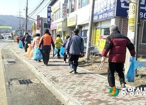 청안1리 노인회, ‘깨끗하고 밝은 여주만들기’ 앞장