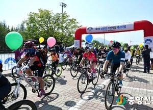 <양평> 제5회 남한강 자전거길 페스티벌 800여 명 참가 성황