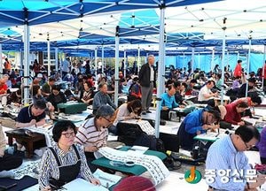 <여주>제7회 세종대왕릉서 전국한글휘호대회 열려