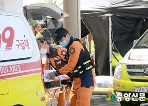 양평소방, 구급서비스 향상 위한 간부 동승체험