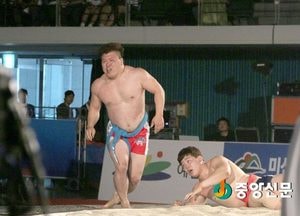양평군청 씨름선수단 김보경, 한라장사급 1품 등극