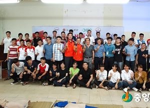 대진국제자원봉사단·분당제생병원, 베트남 타이응웬성서 문화·의료 봉사활동