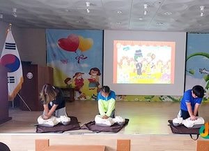 이천소방, 장천초 학생 심폐소생술 교육 실시