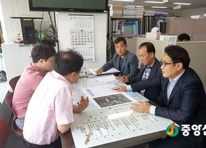 <양평>김선교 군수, 지역현안 해결 위해 환경부·국토부 면담