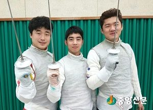 광주시청 펜싱팀, 국가대표 선수 3명 발탁