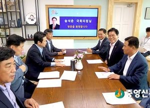 송석준 국회의원, 백사~흥천 도로 확장 ‘청신호’