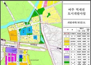 여주역세권 실시계획인가로 신도시개발 탄력