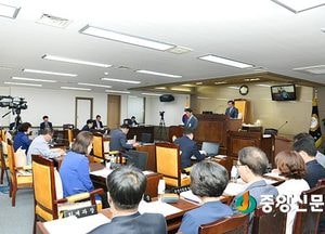 제248회 양평군의회 임시회 개회