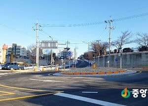 상우아파트~이마트간 도시계획도로 개설 완료