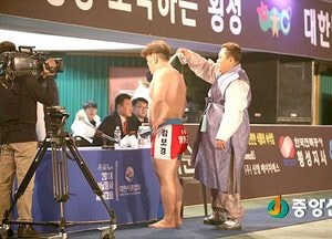 그랜드슬램 멀지 않은 파죽지세 양평군청 씨름부