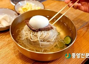 [오늘 여기 어때] 구수한 메밀면과 은은한 육향의 적절한 조화 ‘성남 평양냉면’