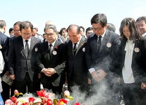 4·3희생자 추념식에 참석한 이재정 교육감