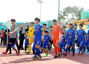 여주세종축구단, 대왕님표 여주쌀 홍보 ‘앞장’
