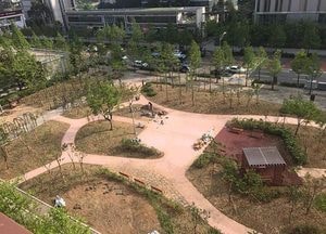 “쾌적한 송도 생태 숲으로 놀러오세요”