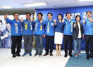 이재명 후보 선거사무소 개소 ‘문전성시’ 대성황