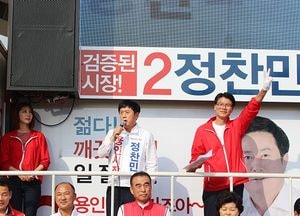 정찬민 용인시장 후보, “풍덕천동에 5천명 수용 규모 스포츠센터 건립”