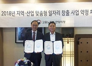 지역·산업맞춤형 일자리창출 ‘맞손’