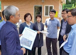 광명시정혁신기획단, 현안사업 현장 방문