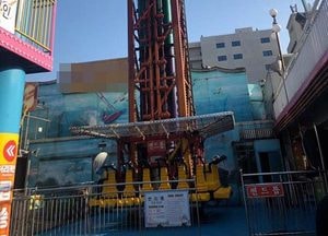 하루 전 검사서 이상없다던 놀이기구 썬드롭 7m 추락…5명 부상