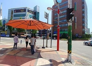 중구, 폭염해소 그늘막쉼터 주민 큰 호응