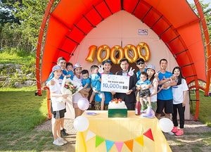 의왕 왕송호수 캠핑장 이용객 개장 3개월 만에 1만 명 돌파