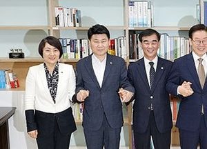 이재명 지사, 경기도의회 대표단 접견