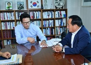 정동균 양평군수, 정병국 의원 등과 간담회 가져
