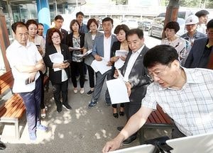 광주시의회, 공공시설·주요 사업지 현장점검