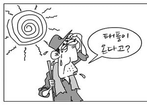 [팔달문지기]태풍이 온다고?