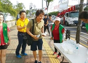 “굿모닝!! 아침 간식 먹고 힘내세요”